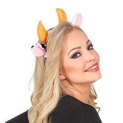 Súprava kravského chvosta a čelenky